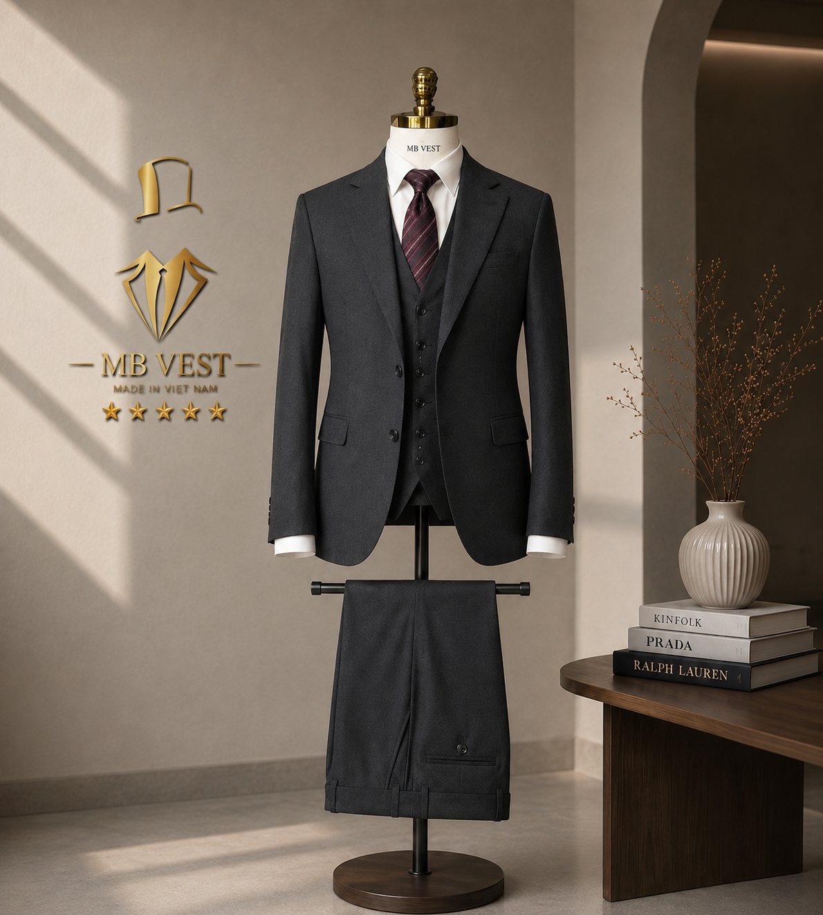 Suit Xám Tối